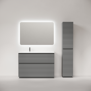 Тумба напольная под раковину Sancos Folk Floor FL120FLES левая 120 см Ergraut soft